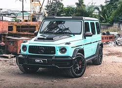 Cận cảnh Mercedes-AMG G63 hơn 10 tỷ độ Brabus màu độc ở Sài Gòn