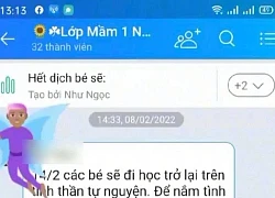 Cô giáo mầm non khảo sát tình hình đi học của các bé, một phụ huynh nhắn vào nhóm: Đọc xong cả lớp đau lòng nghẹn ngào