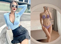 Đầu năm Diệp Lâm Anh đã diện bikini khoe body "cháy khét lẹt", quý cô độc thân ngày càng quyến rũ quá đây này!