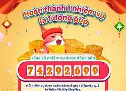 Hơn 3 triệu game thủ 'nhận lì xì' và tham gia chiến dịch từ thiện ZingPlay