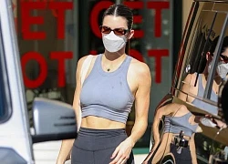 Kendall Jenner "bốc lửa" ra phố sau buổi tập Pilates