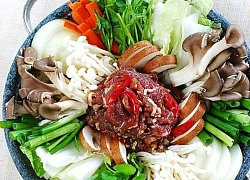 Lẩu bò kiểu Hàn nóng hổi vừa ăn vừa thổi