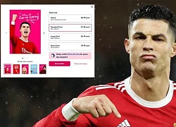 Thiệp in 'Không thể ngăn Ronaldo ghi bàn ở ngày Valentine' ngừng bán