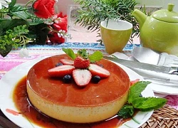 Cheese cake flan béo mềm, thơm ngon