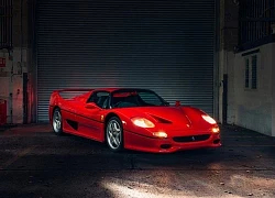 Ferrari F50 hàng hiếm được bán đấu giá