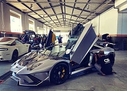 Lamborghini Aventador độ body độc nhất của đại gia TP. HCM lộ diện với điểm giống 2 siêu phẩm của Hoàng Kim Khánh