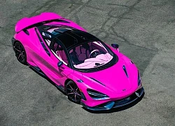 McLaren 765LT tùy chỉnh "đốn tim" tín đồ thời trang với màu hường phấn siêu "độc"