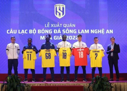 SLNA đặt mục tiêu vào top 3 V-League 2022