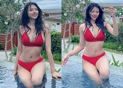 Bà xã hot girl kém 6 tuổi của Phan Mạnh Quỳnh khoe đường cong nóng bỏng