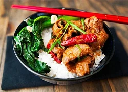 Bò xào kiểu Mông Cổ đậm đà từng miếng