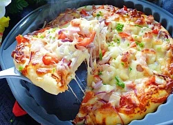 Cách tự làm Pizza tôm ngon ai cũng mê