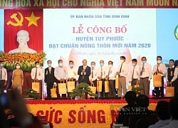 Chủ tịch nước: Huyện nông thôn mới không được thỏa mãn "non", bệnh thành tích, phải có khát vọng mới