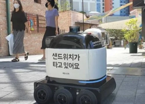 Hàn Quốc cho phép robot giao hàng trên đường vào năm 2023