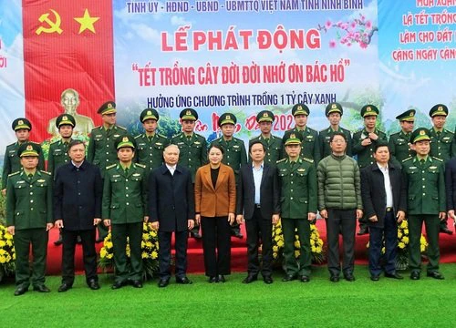 Ninh Bình: Phấn đấu trồng trên 5,5 triệu cây xanh và trên 200 ha rừng