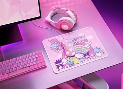 Razer ra mắt bộ sưu tập kết hợp Hello Kitty and Friends hoàn toàn mới, màu sắc full hồng cực kỳ đáng yêu!