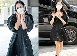 Son Ye Jin lần đầu lộ diện đã đại náo sự kiện: Diện váy ngắn cũn lộ body hết nước chấm, cười kiểu "Cả nhà ơi em sắp lấy Hyun Bin"