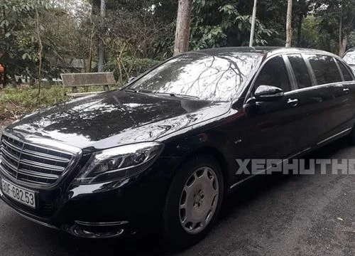 Tận thấy Mercedes-Maybach S600 Pullman hơn 34 tỷ của đại gia FLC