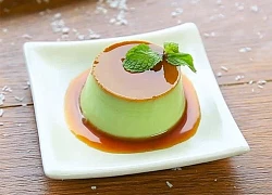 2 cách làm bánh flan caramen lá dứa và caramen bạc hà thơm béo, mịn màng