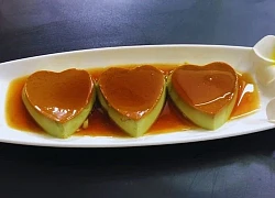 3 cách làm bánh flan trà xanh không cần lò nướng mềm mướt thơm mịn đơn giản