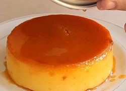 Cách làm bánh flan xoài không cần trứng vẫn thơm béo, mềm tan trong miệng