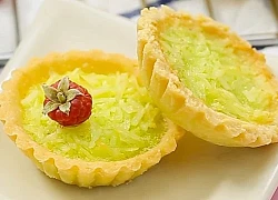 Cách làm bánh tart trứng dừa lá dứa thơm ngon dễ làm