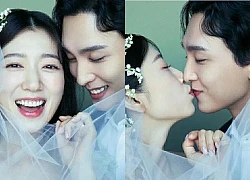 Khoảnh khắc đắt giá nhất bộ ảnh cưới của Park Shin Hye và Choi Tae Joon đây rồi: Nụ hôn ngọt lịm của cô dâu chú rể!