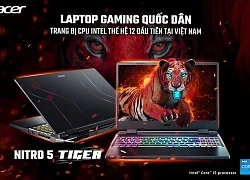 Laptop gaming Acer Nitro 5 Tiger đã lên kệ đại lý, giá từ 27,99 triệu