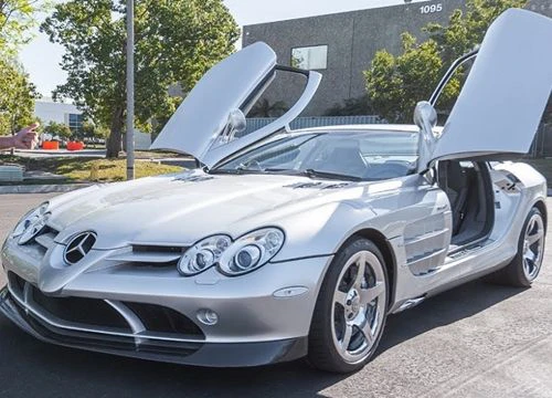 Manny Khoshbin tậu "mũi tên bạc" Mercedes-Benz SLR McLaren thứ 10