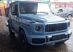 Mercedes-AMG G63 xanh China &quot;làm dâu&quot; Tiền Giang giống Cường Đô La