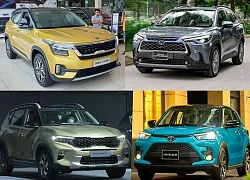 SUV đô thị: Doanh số giảm mạnh, Toyota và KIA giành nhau từng &#8216;tấc đất&#8217;