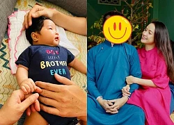 Con gái hơn 2 tháng tuổi của Lê Bê La: Lém lỉnh nghe lời căn dặn từ ba