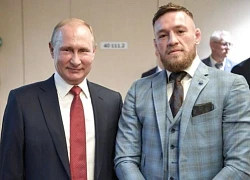 McGregor dám khoác vai Tổng thống Putin, bị vệ sĩ dọa cho sợ tái mặt