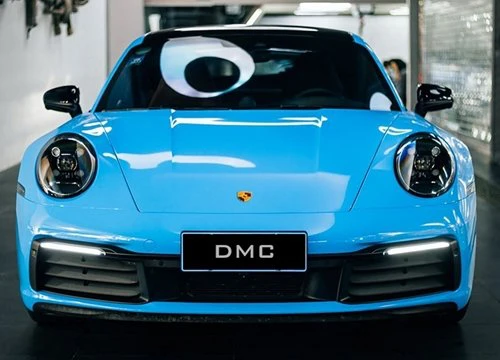 Porsche 992 Carrera sở hữu cánh gió DMC, thiết kế hoàn mỹ hơn