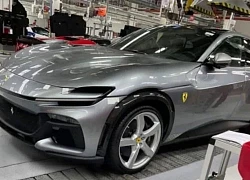 Siêu SUV đầu tiên của Ferrari lộ ảnh thực tế trước ngày ra mắt