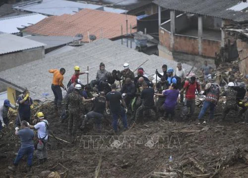 Số người thiệt mạng do mưa lũ tại Brazil tăng lên trên 170 người