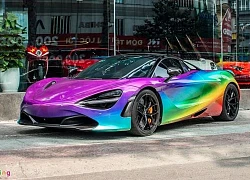 Cận cảnh McLaren 720S Spider màu độc tại TP.HCM