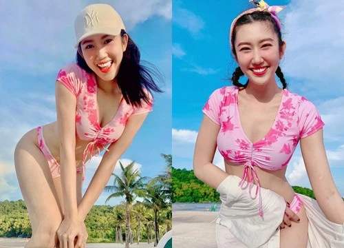 Thuý Ngân diện bikini cực "cháy", Tiến Luật liền "cà khịa" 5 chữ gây tranh cãi đến mức vội lên tiếng?