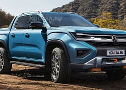 Xem trước thiết kế Volkswagen Amarok - Anh em chung 'ruột' với Ford Ranger