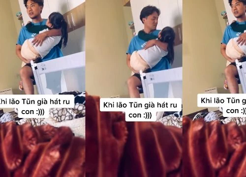 Bố trẻ hát ru con ngủ bằng giai điệu "hú hồn", hội bỉm sữa khẳng định: Người đầu tiên có khả năng ngăn chặn lượt view của Baby Shark đây rồi