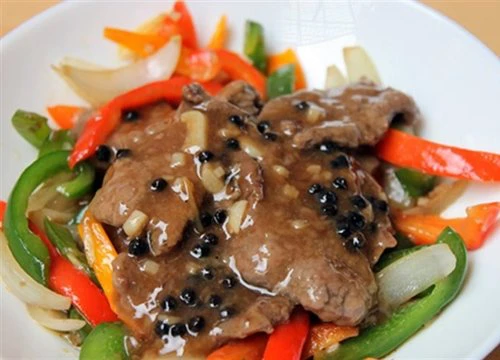 Bò xốt tiêu đen