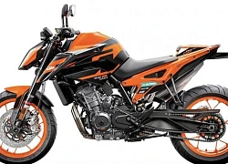 Cận cảnh mô tô thể thao KTM Duke 890 GP 2022 mạnh 115 mã lực