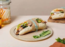 Công thức làm bánh mì kẹp thịt gà nướng