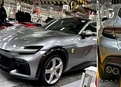 Siêu SUV Ferrari Purosangue lần đầu lộ diện hoàn chỉnh