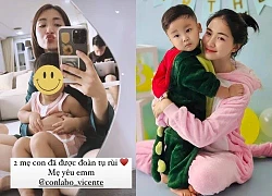 Hoà Minzy gặp lại con trai sau nhiều ngày xa cách, 1 câu nói gây xúc động mạnh