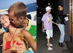 Justin Bieber và những lần gây tranh cãi với &#8220;bàn tay hư &#8220;đặt ở nơi &#8220;khó nói&#8221; của Hailey