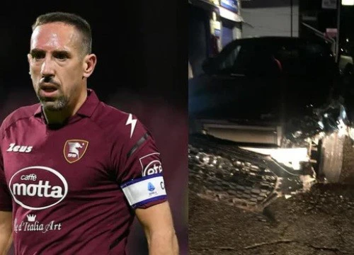 Ribery nhập viện vì tai nạn giao thông