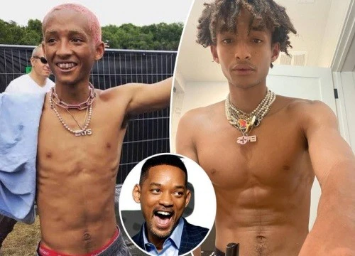 Từ ăn chay tới mức "da bọc xương", Jaden Smith chuyển sang khoe cơ bắp