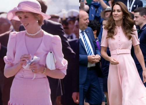 Kate Middleton chứng minh cô mới là truyền nhân phong cách của Công nương Diana, Meghan Markle chưa đủ tầm