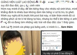 Phốt nửa đêm nóng &#8220;bỏng tay&#8221;: Thầy giáo trường ĐH nổi tiếng bị bạn gái tố có hành vi gạ tình, chat sex, gửi video nhạy cảm?