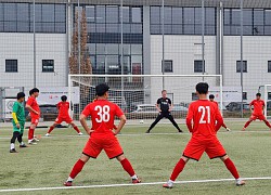 U17 Việt Nam rèn bài tập đậm chất châu Âu, chuẩn bị đối đầu U16 Eintracht Frankfurt